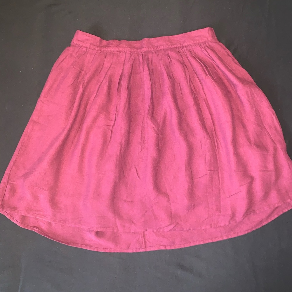 Old Navy Maroon high Waisted Mini skirt